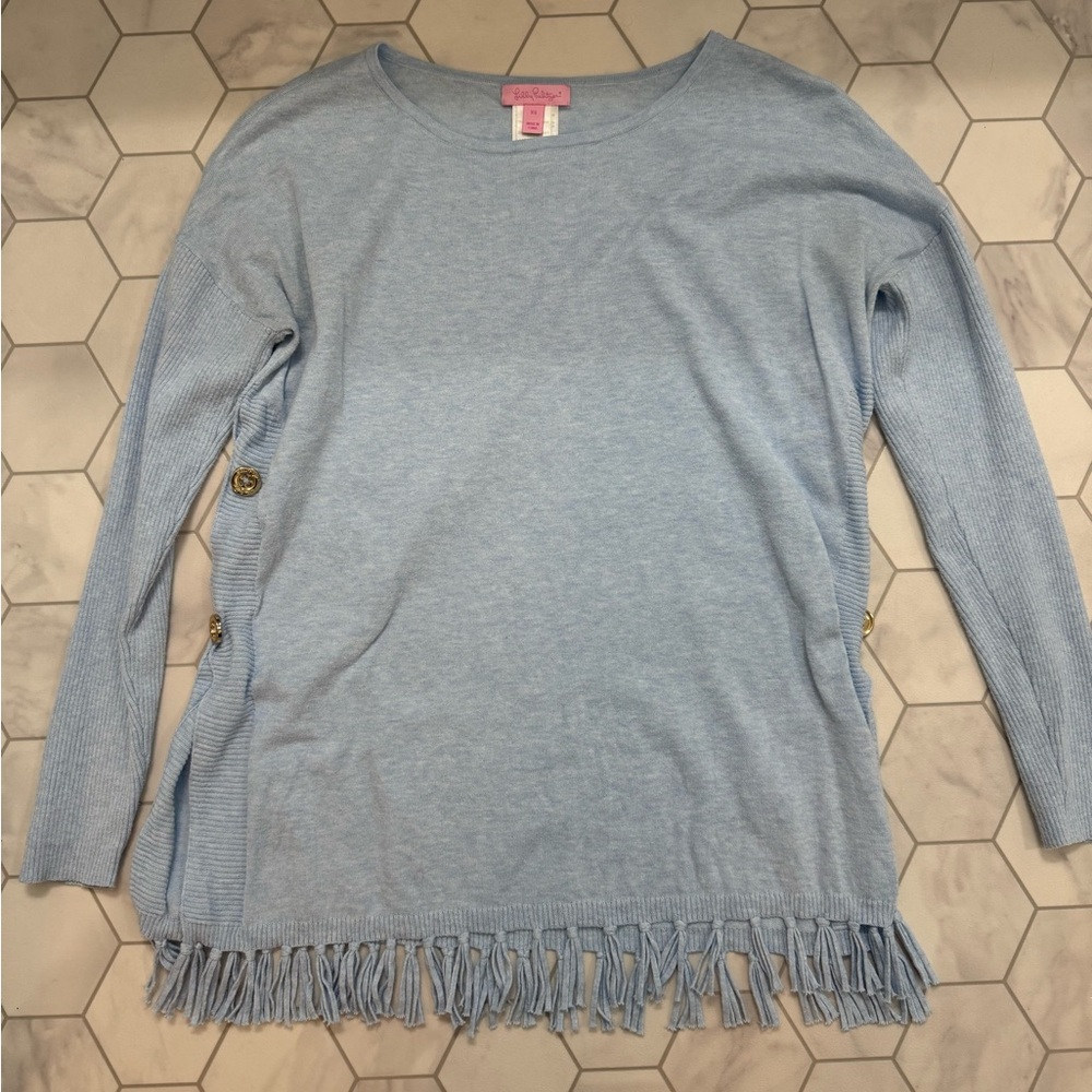 Lilly Pulitzer Light Blue Sweater